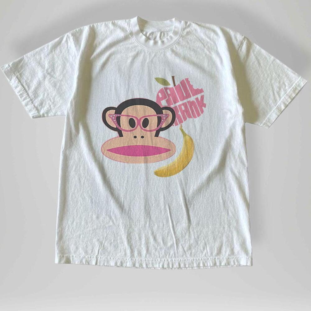 Style Paul Frank Julius Monkey Banana Cream Graphic T-Shirt